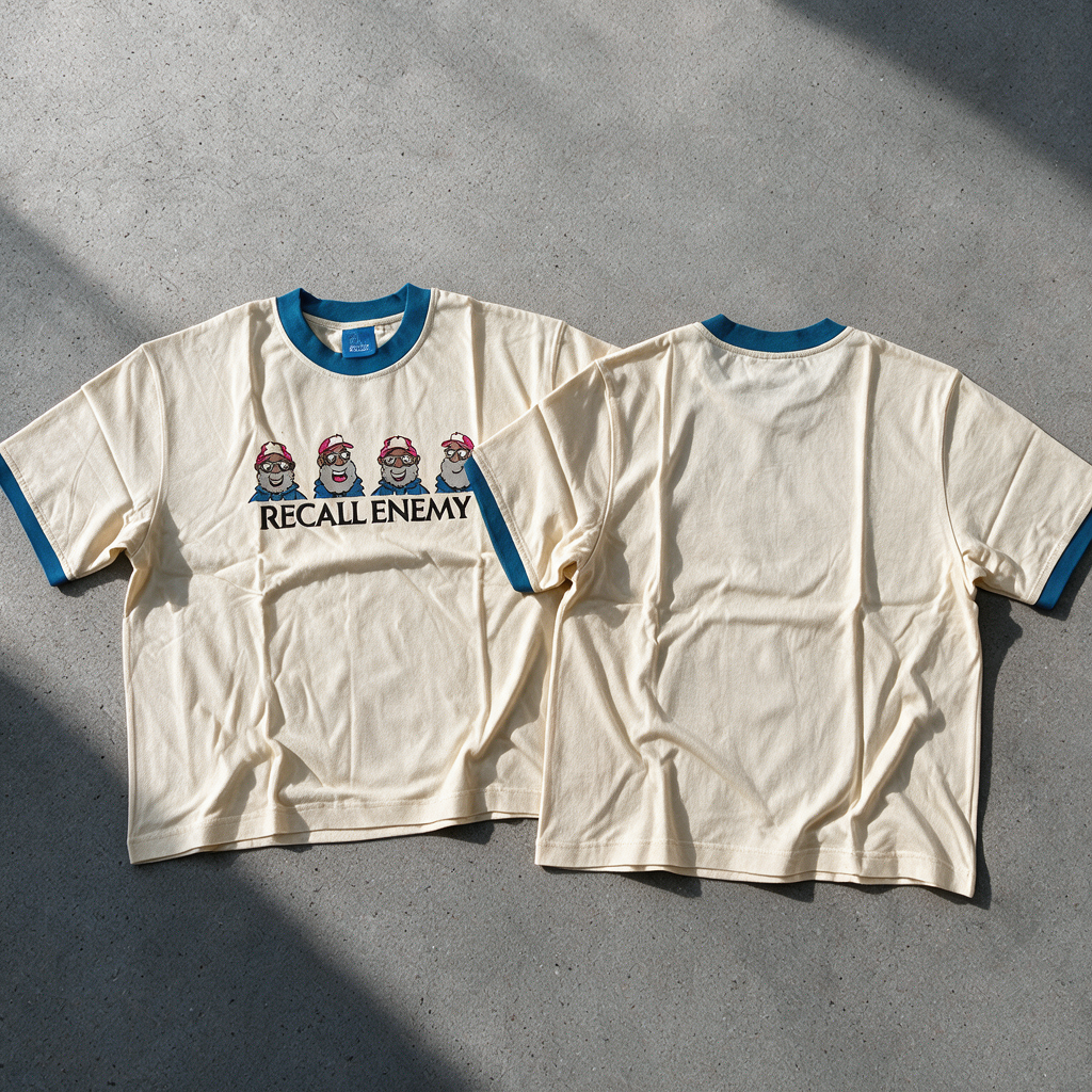 RECALL ENEMY RINGER TEE